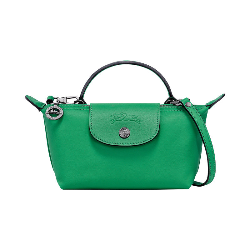 Maison Elite Mini Leather Handbag – Green